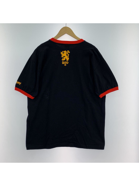 00s ZERO SKATE BORARD リンガーTシャツ L 黒｜商品番号