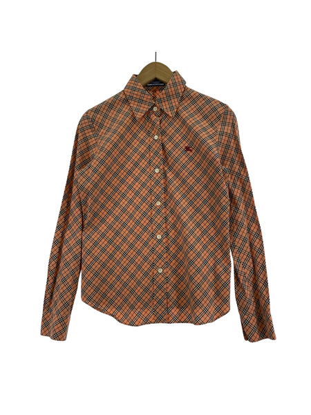 BURBERRY BLUE LABEL 長袖シャツ ノバチェック (38)