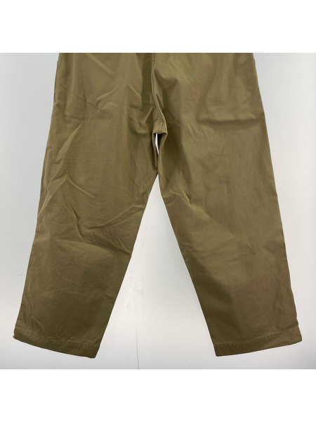 NICENESS 25AW ALBARNワイドチノパンツ S ベージュ