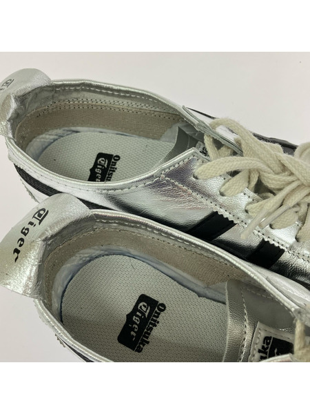 ASICS スニーカー MEXICO 66 シルバー 25.5cm