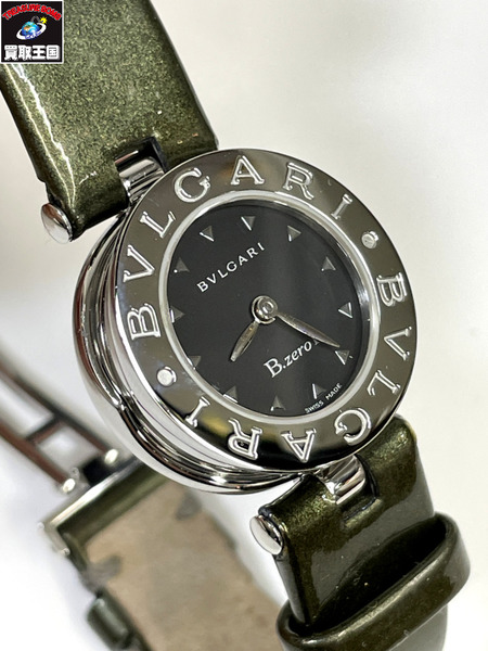 BVLGARI ブルガリ ダークグリーン B-zero1 ビーゼロワン BZ22S クオーツ 腕時計 レディース[値下]