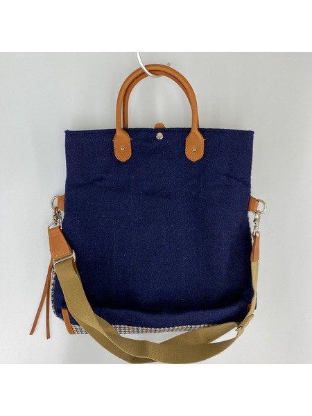 HARRIS TWEED ソノ他バッグ ROOTOTE ツイードトートバッグ