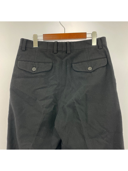 ISSEY MIYAKE パンツ 96AWウールナイロントラウザーパンツ L ブラック