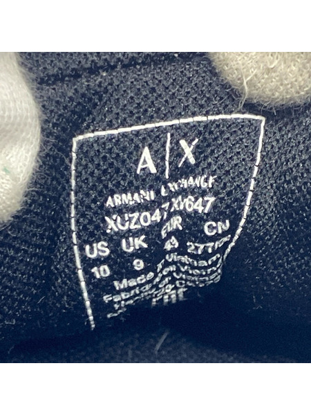 ARMANI EXCHANGE ミッドカットスニーカー 白 (27)