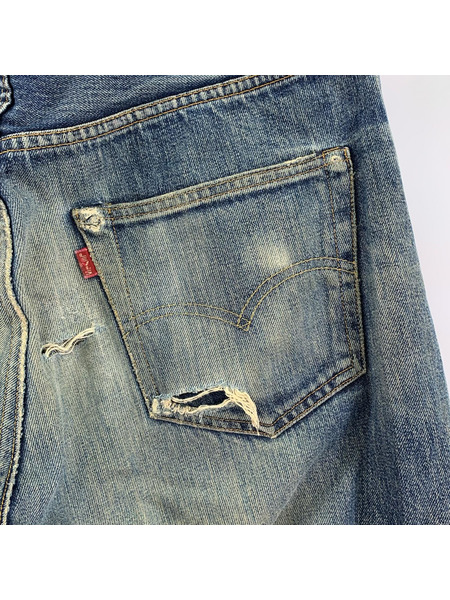 Levi's デニム・ジーンズ 90s バレンシア ダメージ加工 (W33 L36)表記