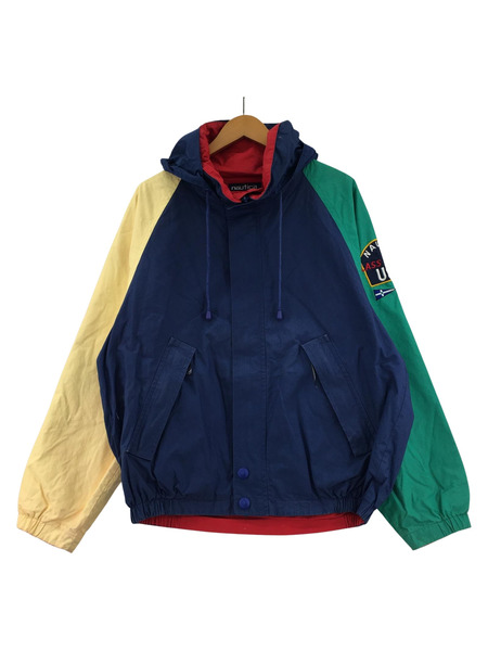 NAUTICA マウンテンパーカ オールド/マルチカラー/M