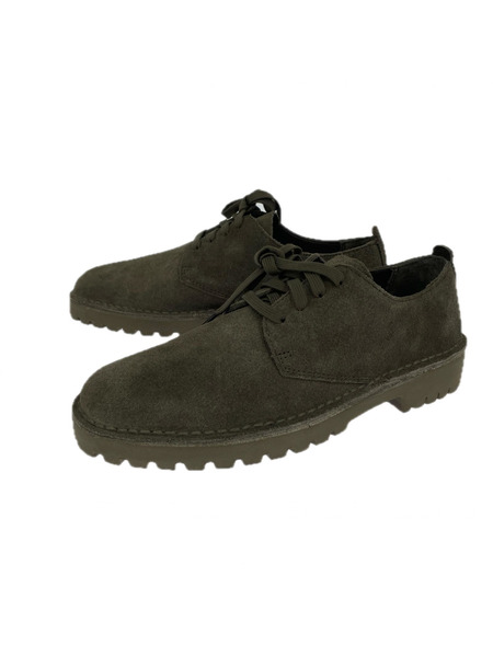Clarks Originals シューズ Desert Rock Lo スエード グレー (41)