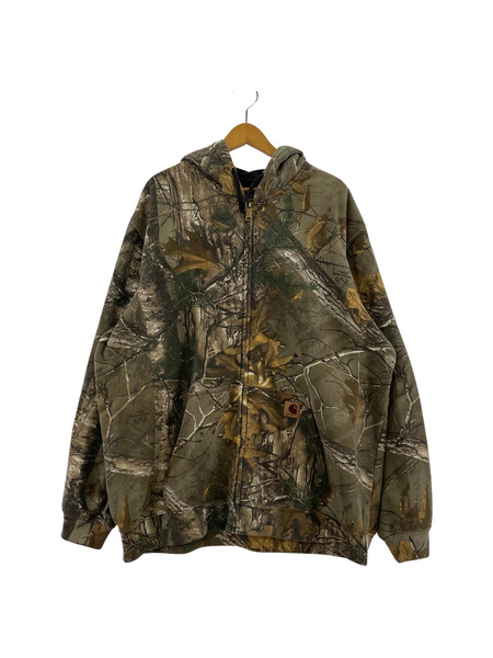 Carhartt　90s リアルツリーカモジップアップパーカー（XL）[値下]