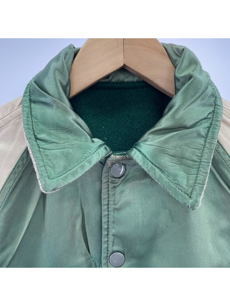 ジャケット sporting goods スタジャン グリーン 38[値下]