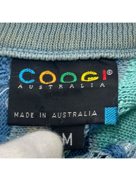 OLD・VINTAGE ニット・セーター 90s 3Dニット M[値下]