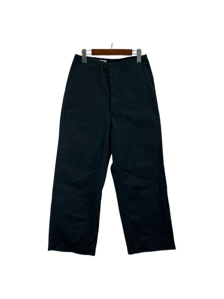 CIOTA パンツ ボタンフライ チノパン ネイビー[値下]