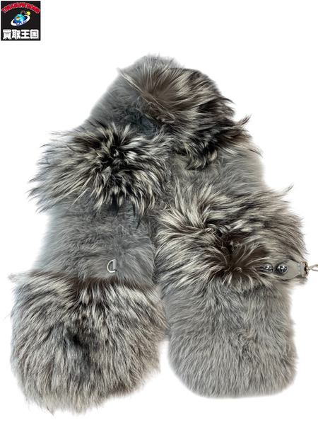 FENDI フェンディ フォックスファーストール マフラー FNG408