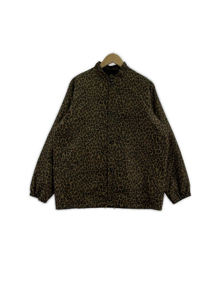Needles ジャケット マオカラーコーチジャケット (XS) レオパード