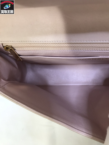 CHANEL チョコバー チェーンショルダーバック チャーム付き シャネル