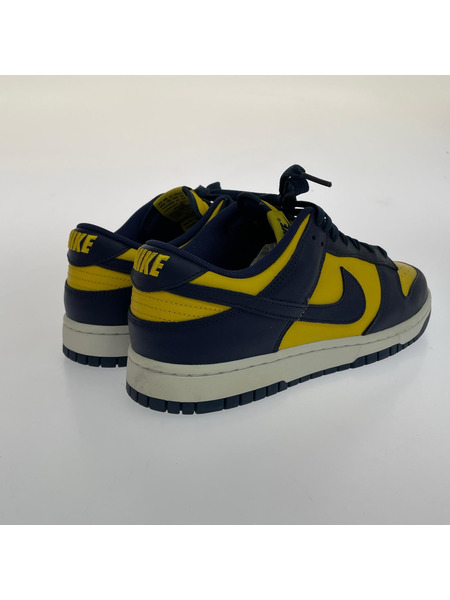 NIKE スニーカー DUNK LOW イエロー DD1391 700