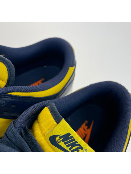 NIKE スニーカー DUNK LOW イエロー DD1391 700