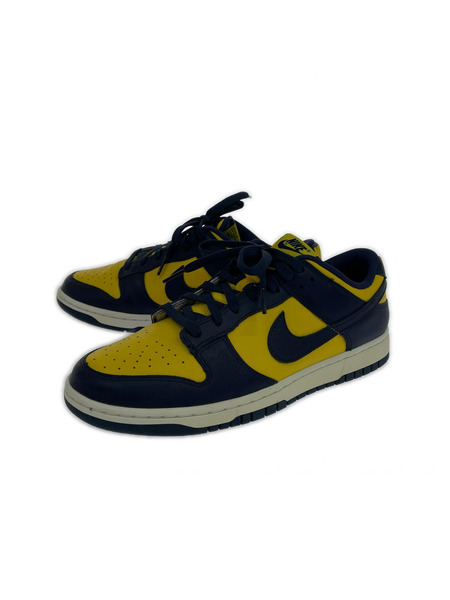 NIKE スニーカー DUNK LOW イエロー DD1391 700