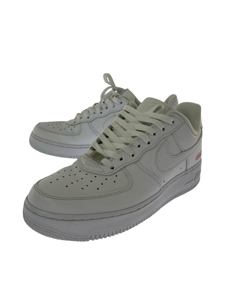 NIKE スニーカー Supreme Air Force 1 Low White(27.0)