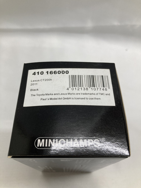 8：MINICHAMPS  Lexus CT200ｈ[値下]