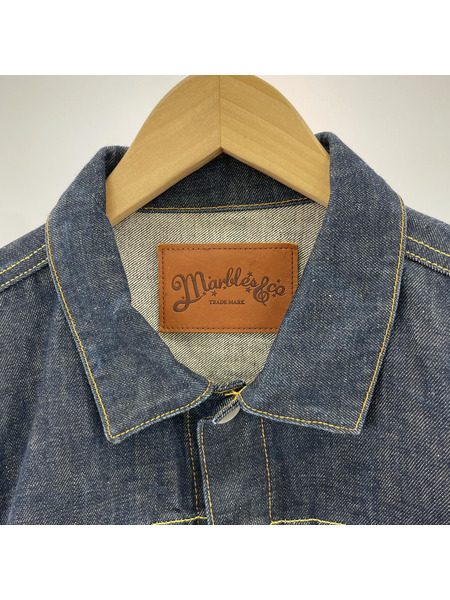 MARBLES 15SS デニムジャケット/MJK-S1502/インディゴ (M)[値下]