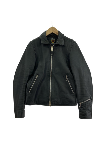 schott レザージャケット nano univers別注 羊革 シングルライダース（S