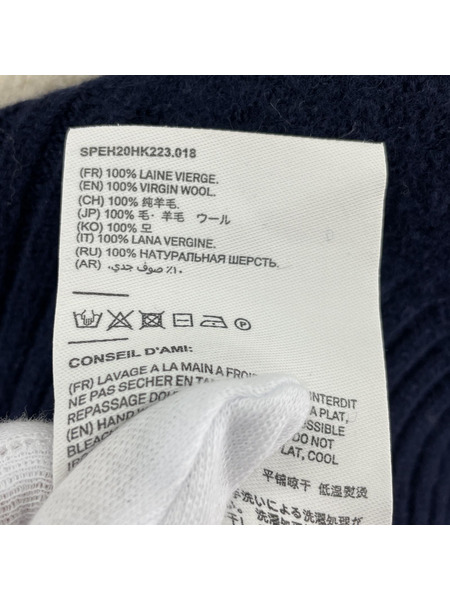 AMI paris ニット・セーター 21aw ボーダーニット sizeL