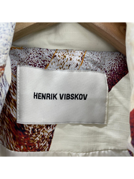 Henrik Vibskov 23AW アートプリント リサイクルダウンジャケット