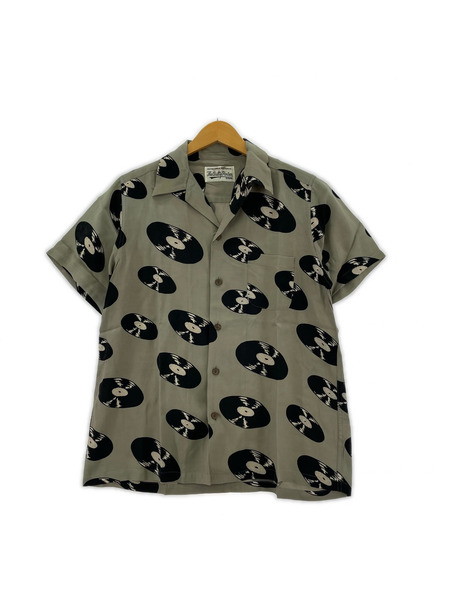 WACKO MARIA 半袖シャツ MINEDENIM20ss アロハシャツ レコード柄
