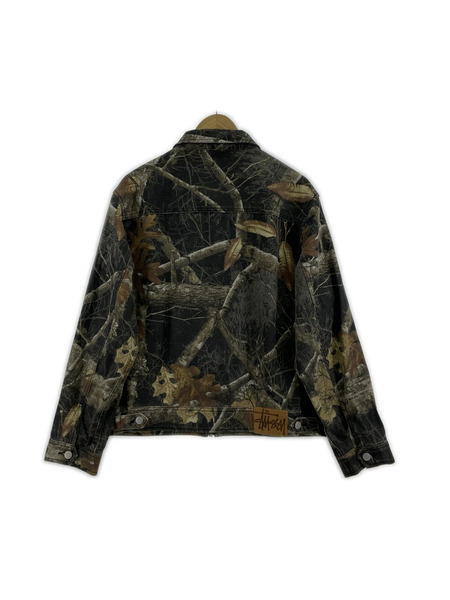 STUSSY 23AW ZIP WORK JACKET REALTREE EDGE S 115683P[値下]