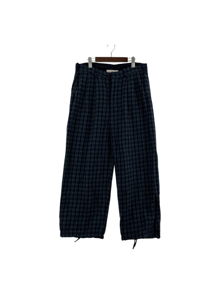 NICENESS パンツ 21AW PETER ウールチェックパンツ L