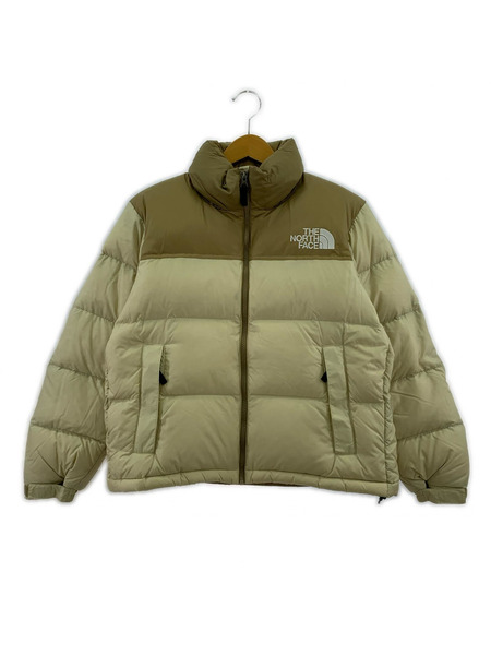 ダウンジャケット ショートヌプシ ベージュ NDW92232  M