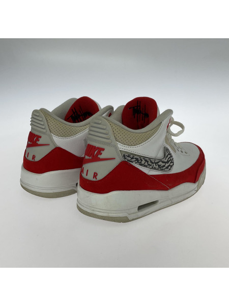 NIKE スニーカー JORDAN 3 TINKER HATFIELD RED 26.5cm