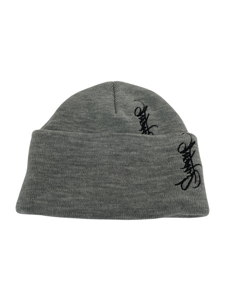 Supreme 24ss Tag Beanie グレー[値下]