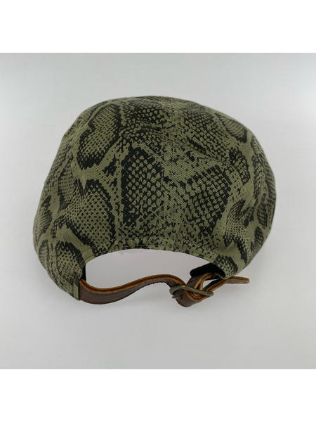 Supreme キャップ Washed Chino Twill Camp Cap Snake