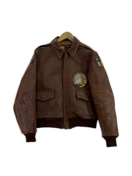 Buzz Rickson's フライトジャケット TYPE A-2 USAAF ATC ブラッドチット 38