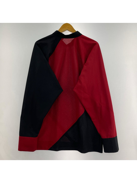 ISSEY MIYAKE 長袖シャツ i'm MEN 赤 黒
