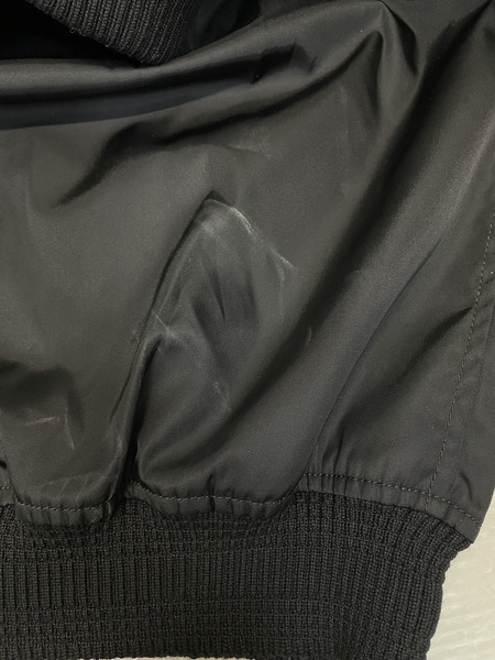 PRADA  22AW Re-Nylon PLATE LOGO BOMBER JACKET
