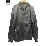 PRADA  22AW Re-Nylon PLATE LOGO BOMBER JACKET