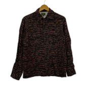 長袖シャツ GROOVIN HIGH レーヨン総柄 長袖シャツ