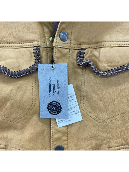 PHENOMENON ライダース ×JOHN'S ゴートスキンジャケット