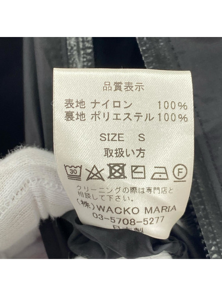 WACKO MARIA マウンテンパーカ 赤/黒