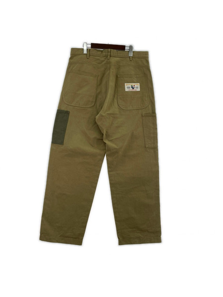 HUMAN MADE パンツ Herringbone Painter Pants/BEG/XL