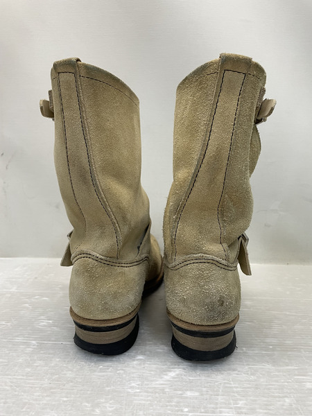 RED WING 08年製 8268 スウェードエンジニアブーツ 8 1/2 ベージュ