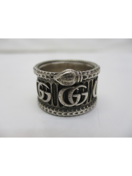 アクセサリー ダブルG スネークリング 925