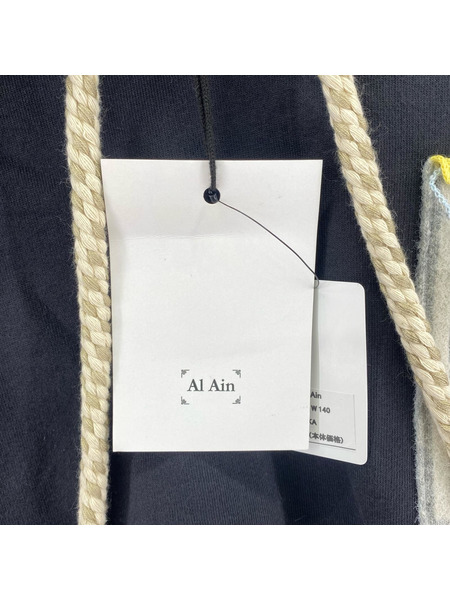 Al Ain ショートパーカー S ブラック