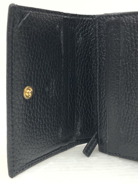 GUCCI ダブルG カードケースウォレット 黒[値下]