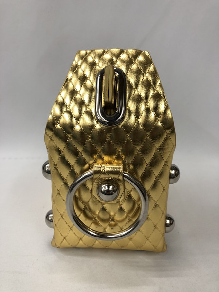 MASU LEATHER CAKE BAG M25F9OJ008 ゴールド ケーキバッグ