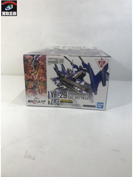 1/100 HG YF-29 デュランダルバルキリー(マクシミリアン・ジーナス機)フルセットパック