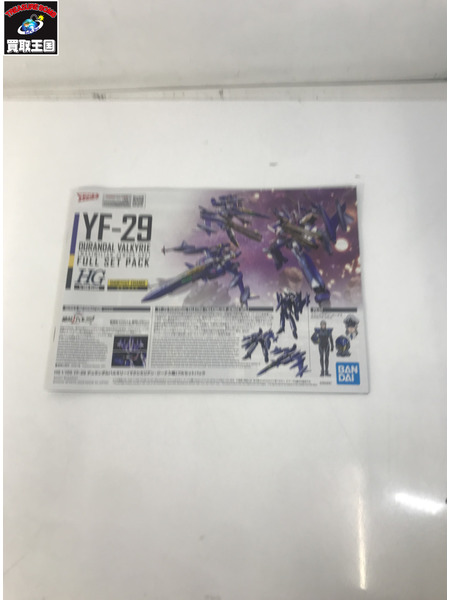 1/100 HG YF-29 デュランダルバルキリー(マクシミリアン・ジーナス機)フルセットパック