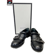 GUCCI QUEERCORE BROGUE MONK SHOE レザーシューズ 8 1/2[値下]